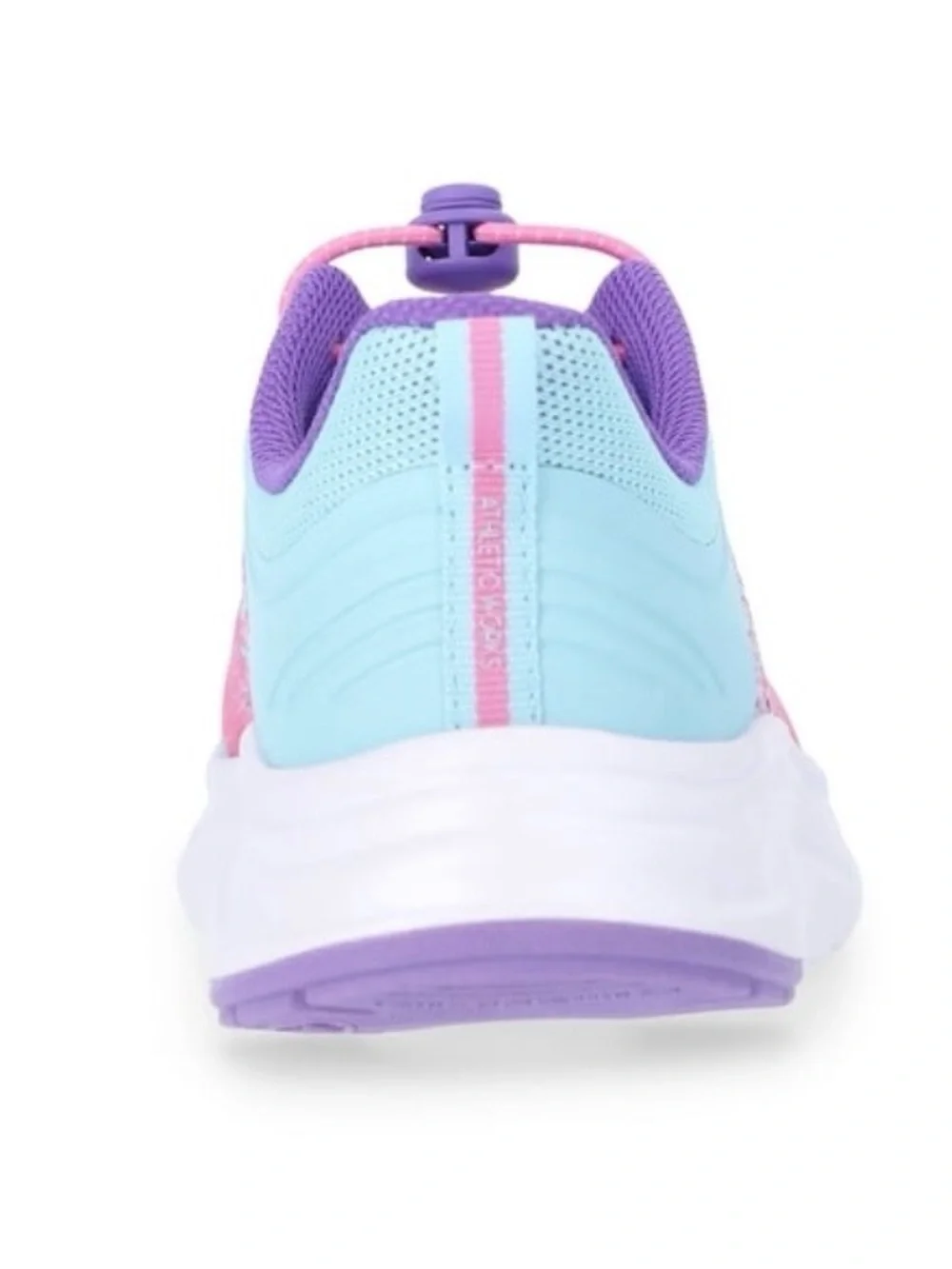 Athletic Works Kids Teal, Pink & Purple Slip-On Sneaker